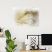 Dreaming in het wit poster (Thuiskantoor)