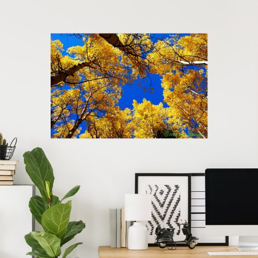 Dreaming in kleur poster (Thuiskantoor)