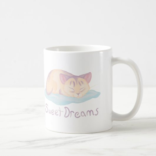 Dreaming Kitten Koffiemok (Rechts)