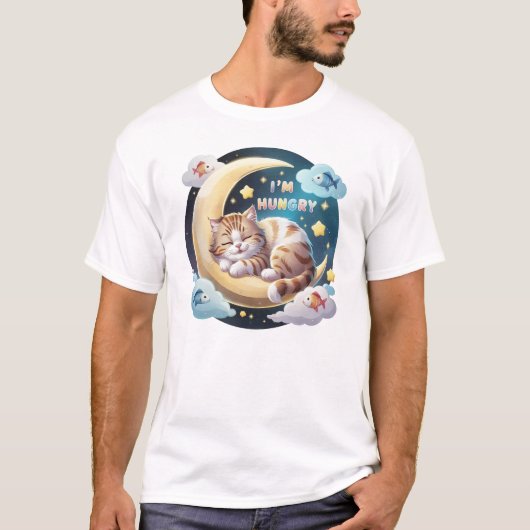 Dreaming Kitten T-shirt (Voorkant)