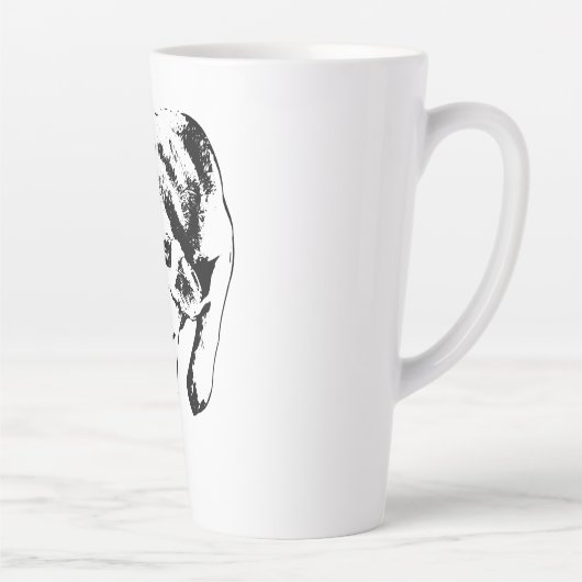 Dreaming Lab – Quiet Top-Down Study Latte Mok (Rechts)