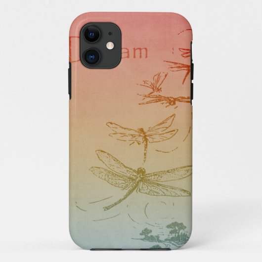 Dreaming libellen Case-Mate iPhone case (Achterkant)