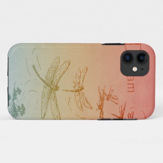 Dreaming libellen Case-Mate iPhone case (Achterkant (horizontaal))