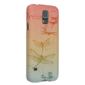 Dreaming libellen Case-Mate samsung galaxy hoesje (Back/Rechts)