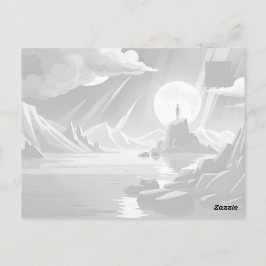 Dreaming — Man van de Zee Briefkaart (Achterkant)