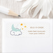 Dreaming Moon Night Baby Retouradres Etiket (Insitu)