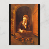 Dreaming', Nicolaes Maes_Dutch Masters Briefkaart (Voorkant)