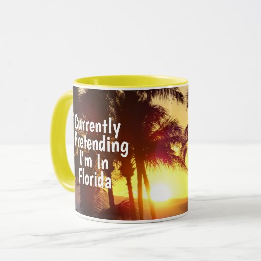Dreaming Of Florida Coffee Mug Mok (Voorkant links)