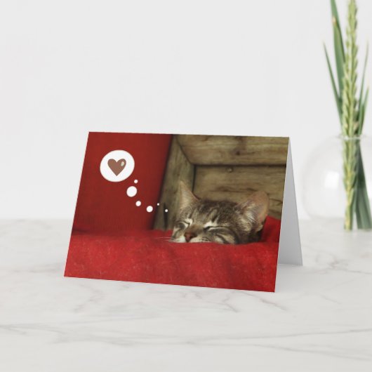 Dreaming of Love Card Feestdagen Kaart (Voorkant)