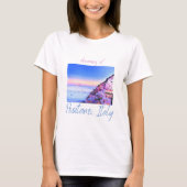 Dreaming of Sunset Over Positano, Italië T-shirt (Voorkant)