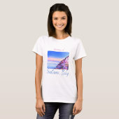 Dreaming of Sunset Over Positano, Italië T-shirt (Voorkant volledig)