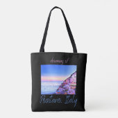 Dreaming of Sunset Over Positano, Italië Tote Bag (Achterkant)