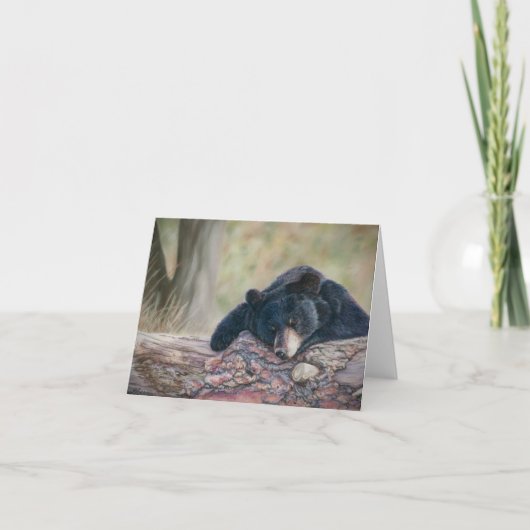 Dreaming of the Blue Ridge notecard Bedankkaart (Voorkant)