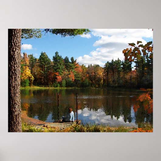 Dreaming op de Dock Poster (Voorkant)