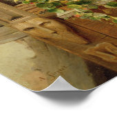 Dreaming op het raam poster (Hoek)