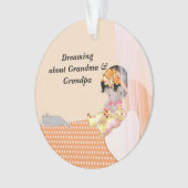Dreaming over oma en opa ornament (voorkant)