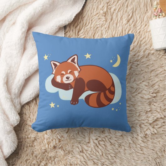 Dreaming Red Panda Kussen (Deken)