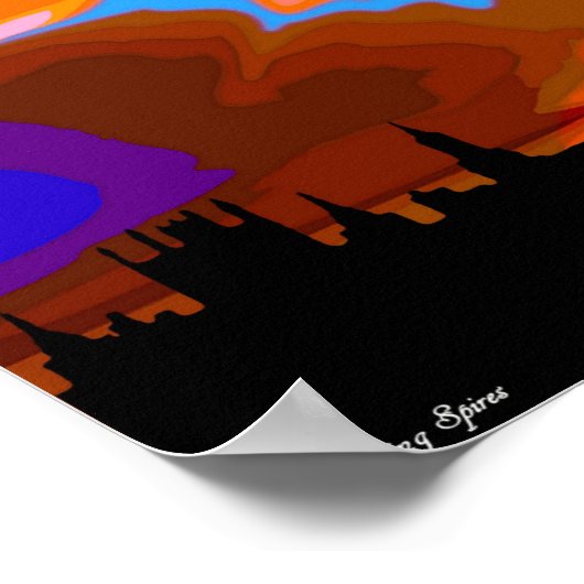 Dreaming Spires of Oxford Poster (Hoek)