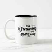 Dreaming stoppen Mok koffie doen (Links)