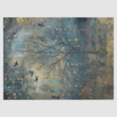 Dreaming Tree met Vogels Decoupage Tissuepapier (Voorkant)