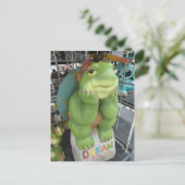 Dreaming Turtle Briefkaart (Staand voorkant)