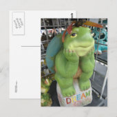 Dreaming Turtle Briefkaart (Voorkant / Achterkant)
