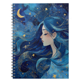 Dreaming Under Stars - Goddess Journal Notitieboek