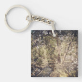 Dreaming van bomen sleutelhanger (Voorkant)