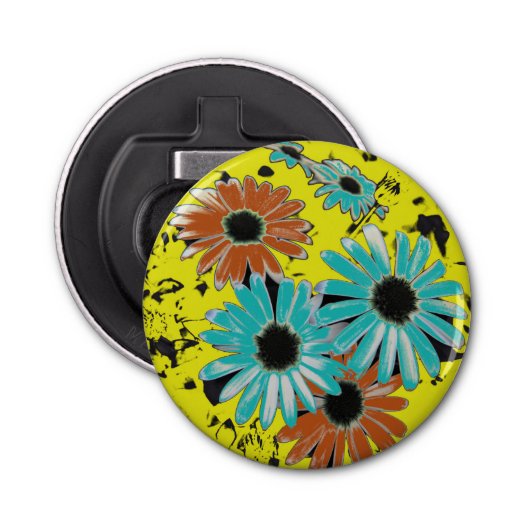 Dreaming van Daisies Bottle Opener (Voorkant)