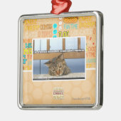 Dreaming van de burgers metalen ornament (Links)