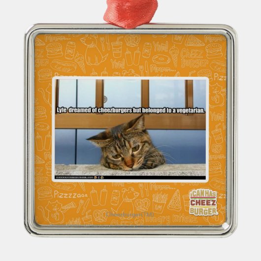 Dreaming van de burgers metalen ornament (Voorkant)