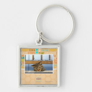 Dreaming van de burgers sleutelhanger