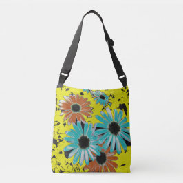 Dreaming van de Daisies Cross Body Canvas tas