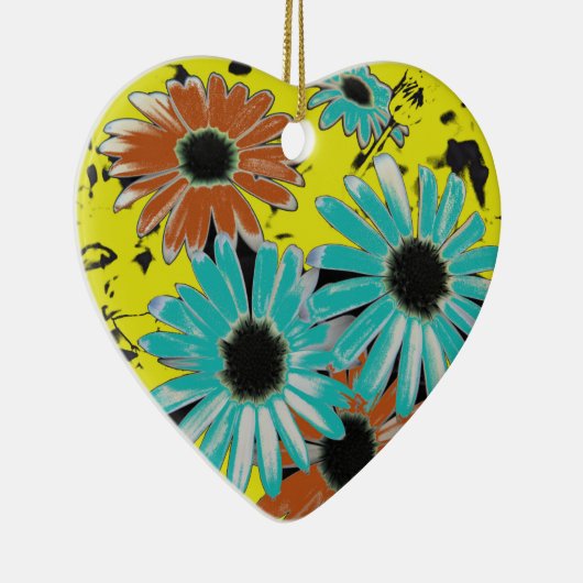 Dreaming van de Daisies Keramisch Ornament (Rechts)