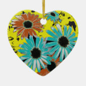 Dreaming van de Daisies Keramisch Ornament (Voorkant)
