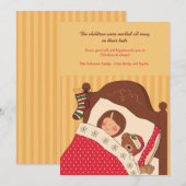 Dreaming van de kerstfeestkaart feestdagenkaart (Voorkant / Achterkant)