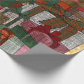 Dreaming van de kerstochtend! cadeaupapier (Hoek)