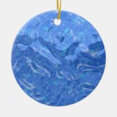 Dreaming van de kerstversiering in de pool keramisch ornament (Voorkant)