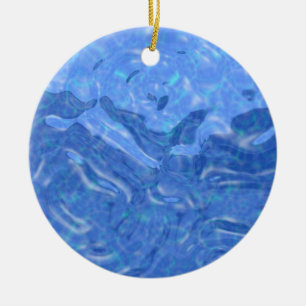 Dreaming van de kerstversiering in de pool keramisch ornament