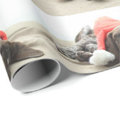 Dreaming van de Santa - Duitse Shorthair Puppy Cadeaupapier (Rol Hoek)