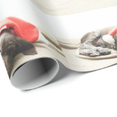 Dreaming van de Santa - Duitse Shorthair Puppy Cadeaupapier (Rol Hoek)