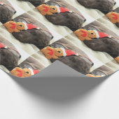 Dreaming van de Santa - Duitse Shorthair Puppy Cadeaupapier (Hoek)