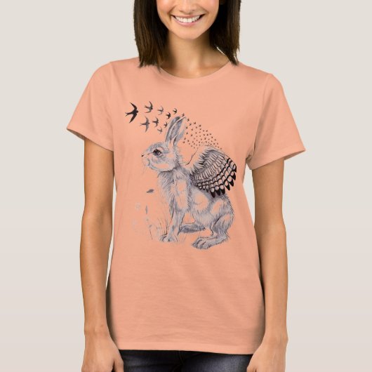 Dreaming van de snelle vlucht t-shirt (Voorkant)
