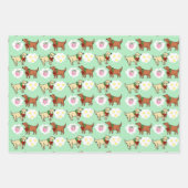 Dreaming van de Tennis Balls set Inpakpapier Vel (Voorkant 3)