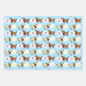 Dreaming van de Tennis Balls set Inpakpapier Vel (Voorkant 2)