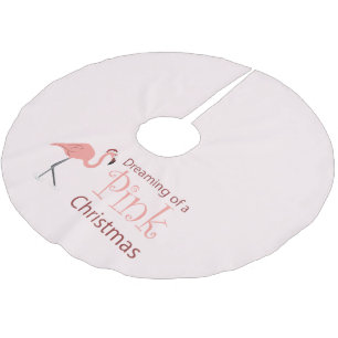 Dreaming van een roze Kerstmis - Boom Skirt Kerstboom Rok