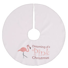 Dreaming van een roze Kerstmis - Boom Skirt Kerstboom Rok