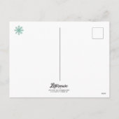 Dreaming van een White Kerstmis Briefkaart (Achterkant)