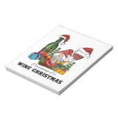 Dreaming van een Wijnkerst Notitieblok (Linkerzijde)