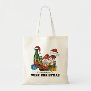 Dreaming van een Wijnkerst Tote Bag